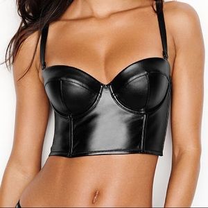 Victoria’s Secret Very Sexy Faux-Leather Bustier